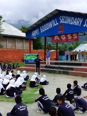 Army Goodwill School, Margund